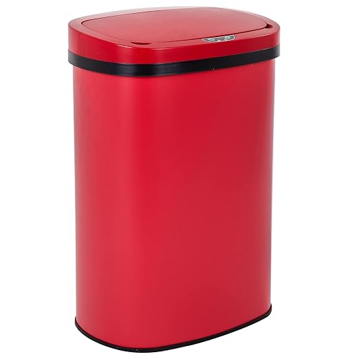 Kitchen Trash Can Bathroom Bedroom Office Garbage Can by BestOffice