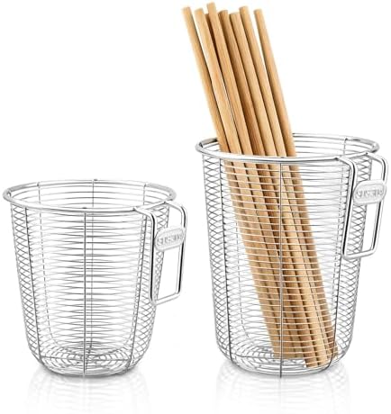 2 Pieces Stainless Steel Dishwasher Chopstick Holder, Rust-Resistant