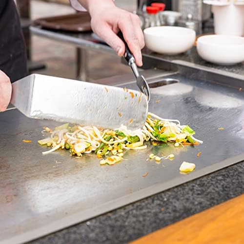 Fox Run Griddle Spatula, Non-Slotted, Stainless Steel,Silver 14.76 x