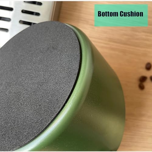 Coffee Knock Box, 4.6 in, Barista Style Espresso Grounds Knock Box