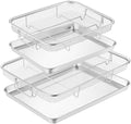 TeamFar Air Fryer Basket for Oven, 16"x12" & 12.5"x9.6" Air Fryer