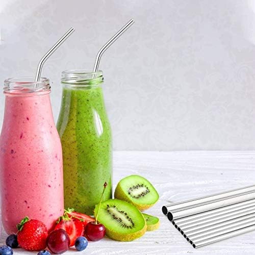 Hypermotion Stainless Steel Straw, Food Grade Reusable Metal Drinking