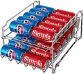 Simple Houseware Dual Row Can Dispenser, Chrome