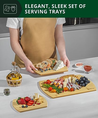 ROYAL CRAFT WOOD Bamboo Cutting Board with Juice Groove - Kitchen
