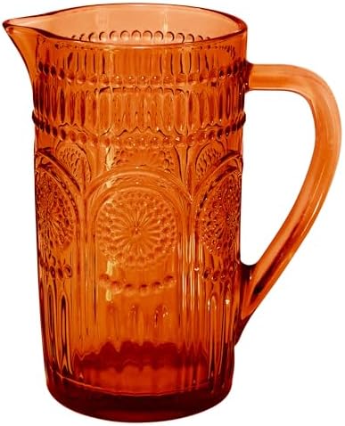 Vintage-Inspired Codi Glass Pitcher, Holds 5.5 Cups