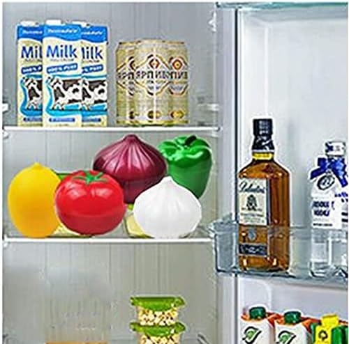 OUKEYI 5-Piece Set Fruit Container Refrigerator,Onion Storage