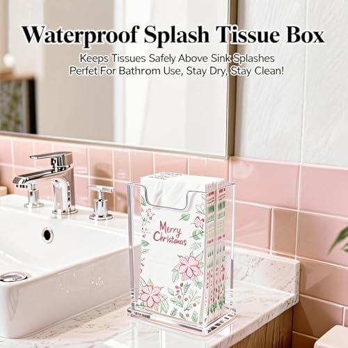 Acrylic Vertical Guest Towel Dispenser