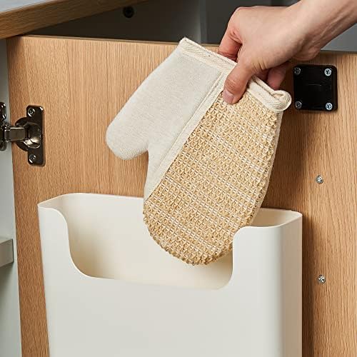 YOHOM No Drilling File Holder Wall Mails Magazines Organizer Adhesive