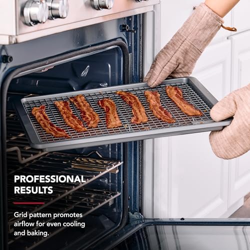 KitchenAid Nonstick Aluminized Steel Cooling Rack, Dishwasher Safe