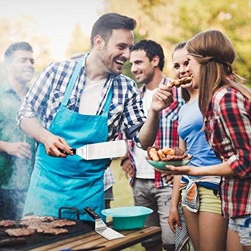 Anmarko Grill Spatula Set - Long Metal Spatula Spatula - Griddle