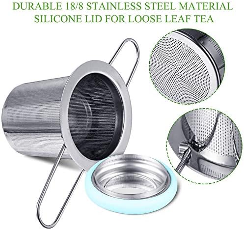 Patelai 2 Pcs Tea Infusers with Tea Scoop