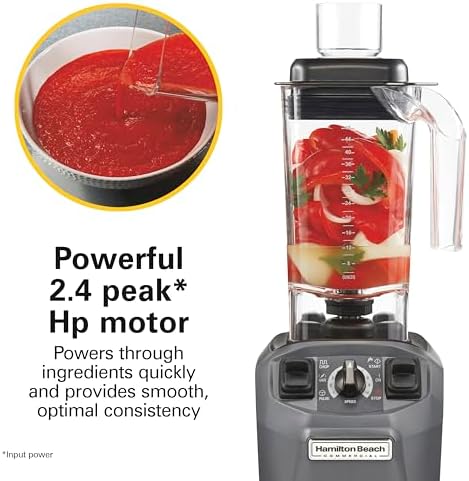 Hamilton Beach Commercial HBF510 Culinary Food Blender, 48 Ounce