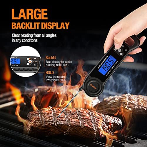 AMMZO Digital Meat and Candy Thermometer