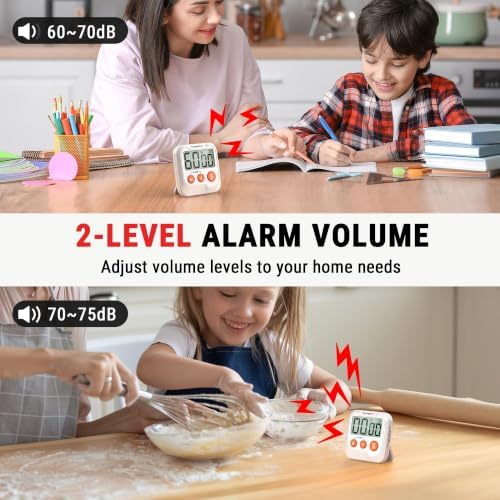 TempPro TM03 Digital Timer with 2 Alarms
