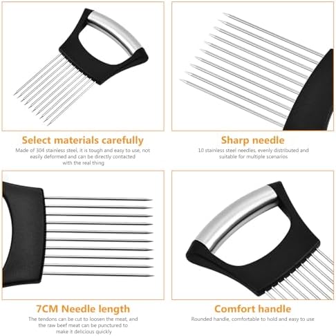 Stainless steel onion slicer, for lemon, potato, tomato, avocado, egg