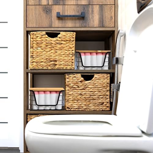 2 Pack Trash Bag Dispenser & Garbage Holder – Stackable Wall Mount