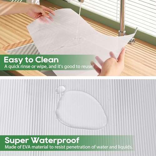 Anoak Shelf Liner Cabinet Liner Non-Slip Drawer Liner 12 in x 20