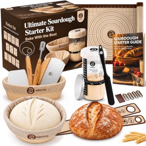 ABIOTO Sourdough Starter Kit, 24-Pieces
