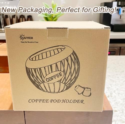 AIYICIII Coffee Pod Holder for Counter - Large Capacity Keurig K-Cup