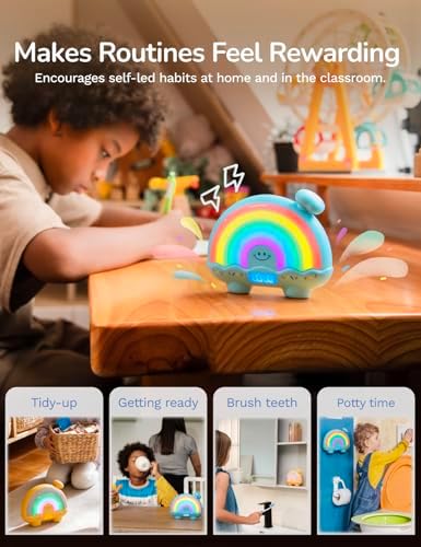 Timer Pal, Rainbow Visual Timer, 0-99 Minutes Light Timer