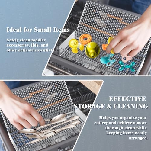 Dishwasher Basket for Small Items, 304 Stainless Steel