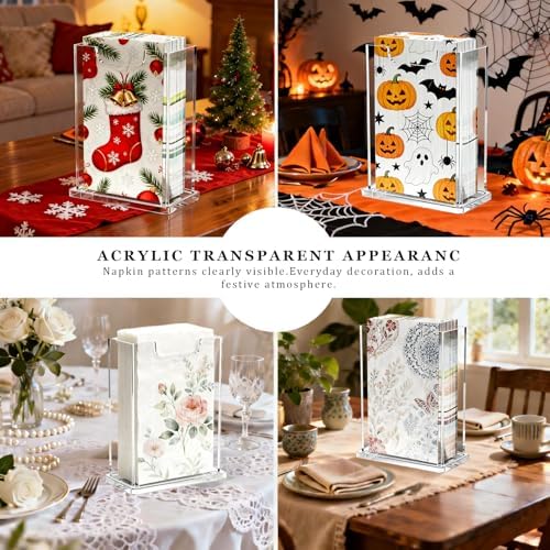 Acrylic Vertical Guest Towel Dispenser