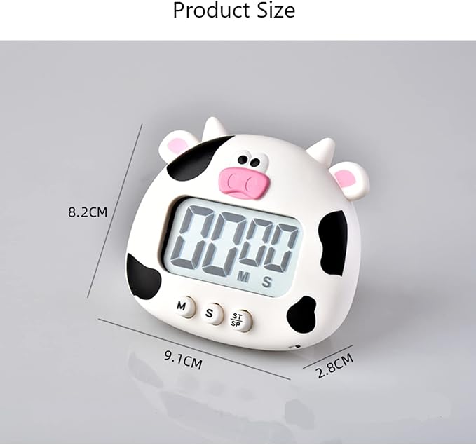 Kitchen Timer, Cute Cartoon Animal Countdown, Digital Cooking Timer - Image 5