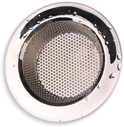 2-Pack Kitchen & Bathroom Sink Drain Strainers I 4.5 Inch Bathroom