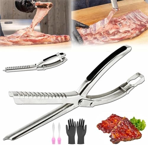 1 Set Stainless Steel Rib Membrane Removal Tool