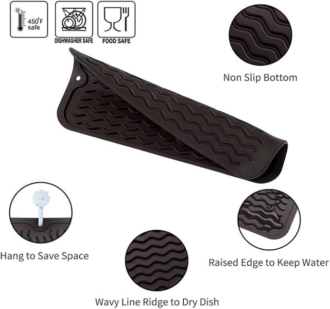 MicoYang Silicone Dish Drying Mat - Image 3