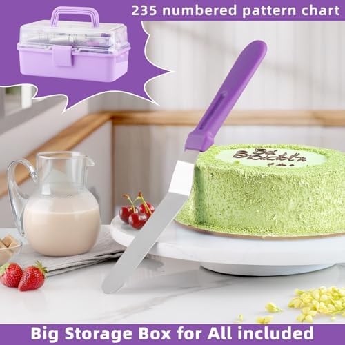 Cake Decorating Kit: Decorating Supplies Tools Kit 235 PCS Baking