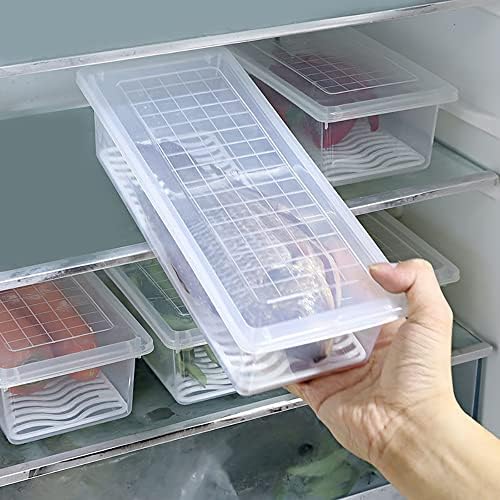 SOUJOY 6 Pack Produce Saver Containers, 1.5L, with Lids