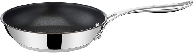 T-Fal x Jamie Oliver Nonstick Coated Stainless Steel Pans 9.5" & 11", Induction - Image 3