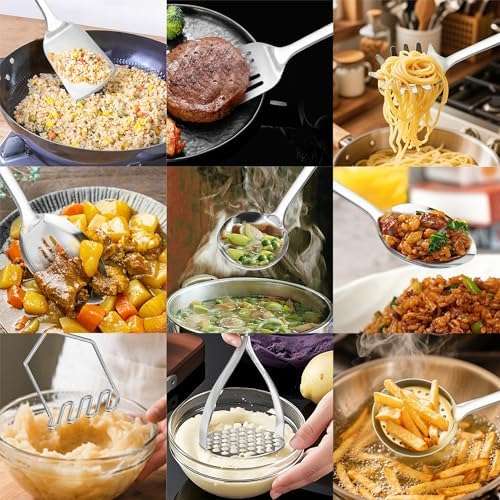 9-Piece 18/0 Stainless Steel Cooking Utensil Set