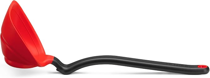 Dreamfarm Fladle Fold-Flat, Space-Saving Serving & Cooking Ladle Measures up to by Dreamfarm
