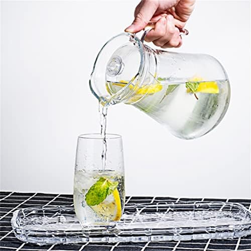 Pitcher Water Jug Beverage Tea Pitchers Cold Kettle Acrylic Fridge Lid