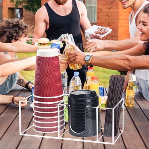 Acrylic Countertop Coffee Cup Holder