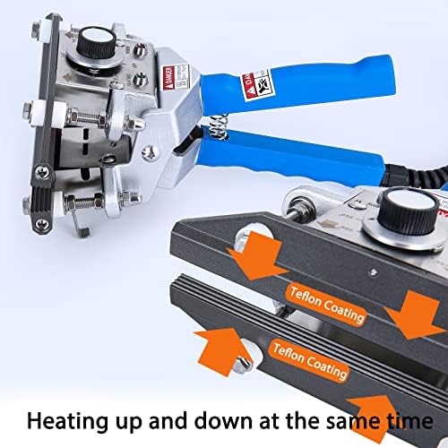 Mylar Bag Crimp Heat Sealer, Portable Hand Held