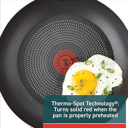 T-fal Initiatives Nonstick Cookware Set 6 Piece Oven Safe 350F