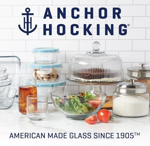 Anchor Hocking 16-Piece Glass Storage Containers with Lids
