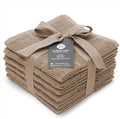 100% Cotton Terry Dish Cloth & Dish Towel, 6 Pack, Super Soft and