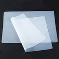 Large Clear Silicone Craft Mats, 13"W x 18"L