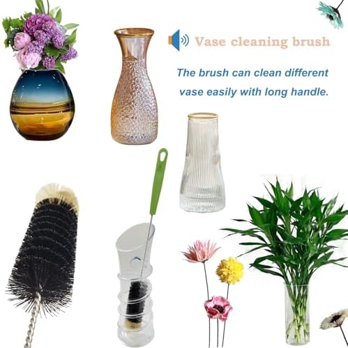 2 Pack 16" Bottle Brush, Dokpod Long Handle Cleaning Brushes for Long