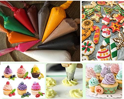 Thickened 100pcs/set Disposable Pastry Bag Icing Piping Bag Cake