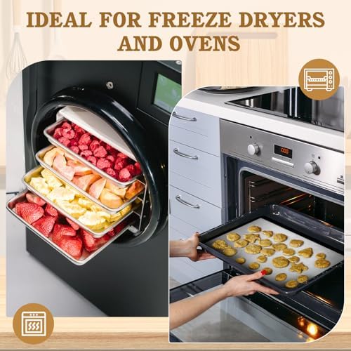 Silicone Mats for Harvest Right Freeze Dryer Trays, Medium, 5-Piece