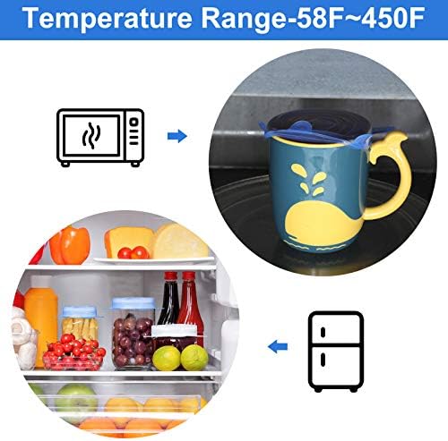 Patelai Silicone Stretch Can Lids, 24 Pcs