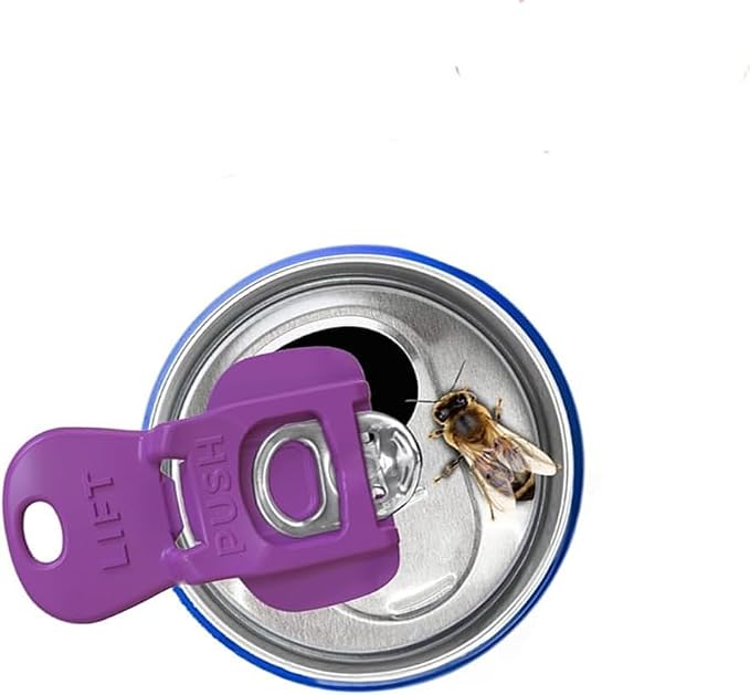 20 Pcs Can Tab Openers & Leak-Proof Drink Covers – One-Hand Soda Can Opener and - Image 5
