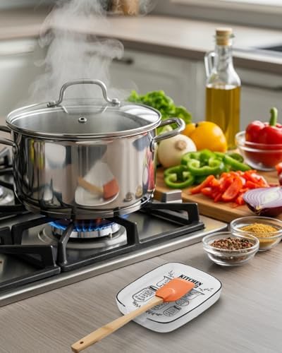 Ceramic Spoon Rest Spoon Holder for Stove Top Kitchen Counter Kitchen