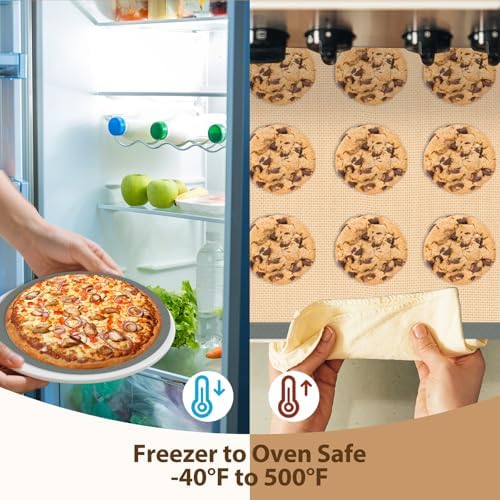 Koolstuffs Silicone Baking Mat Set of 6, Nonstick and Reusable
