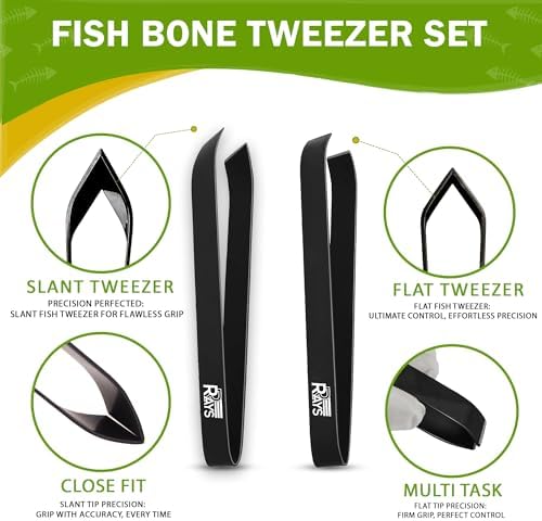 Stainless Steel Fish Bone Pliers and Tweezers